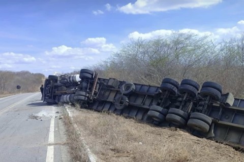 Grave acidente no interior do Ceará