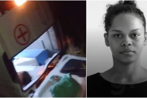 Ambulância com pacientes e recém-nascido cai em ribanceira, e puérpera morre no Ceará