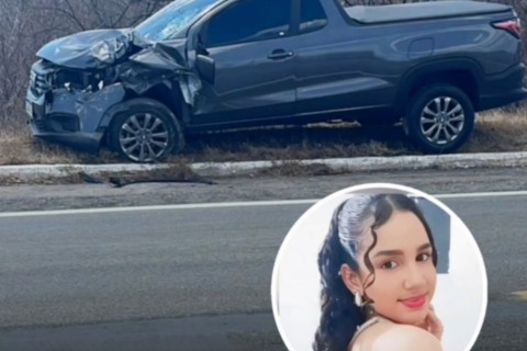Tragédia entre Jaguaribara e Alto Santo: jovem morre em grave acidente na BR-116