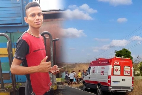 Luto em Crateús-CE: jovem não resiste e morre vítima de acidente de moto