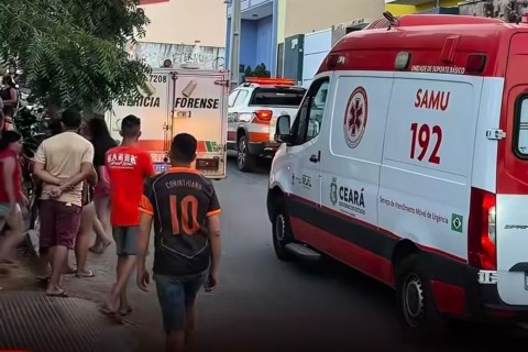 Homicídio na cidade de Canindé no Ceará