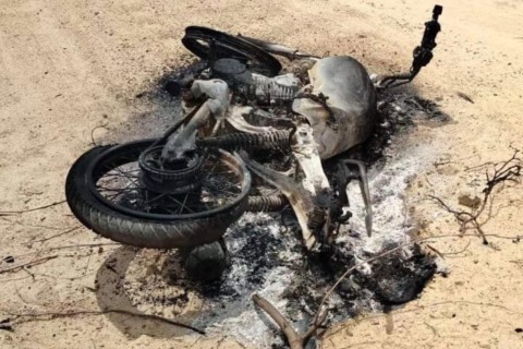 Jovens são encontrados carbonizados após acidente de trânsito