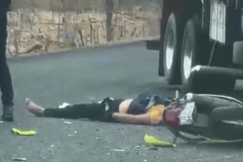 Acidente com vítima fatal na cidade de Mombaça-CE