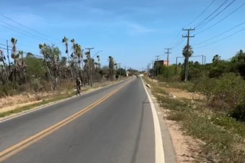 Acidente de trânsito na cidade de Quixeré no Ceará