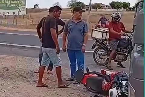 Grave acidente é registrado na BR-222 no município de Sobral-CE