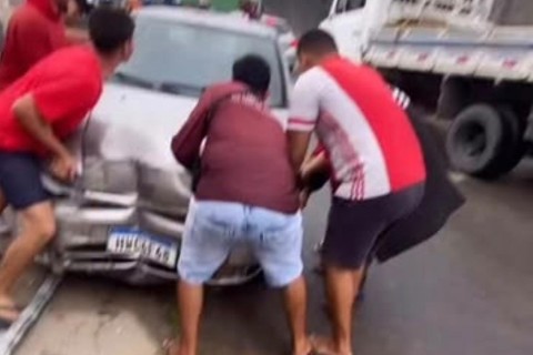 Acidente é registrado na cidade de Itaitinga no Ceará