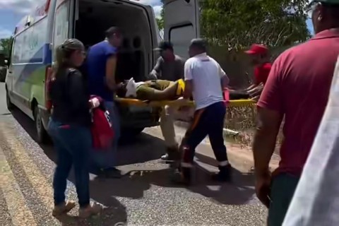 Acidente de trânsito no interior do Ceará