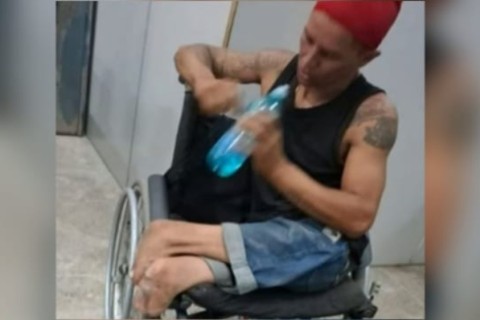 Cadeirante é preso por furto e assalto pela segunda vez em 10 dias em Fortaleza-CE