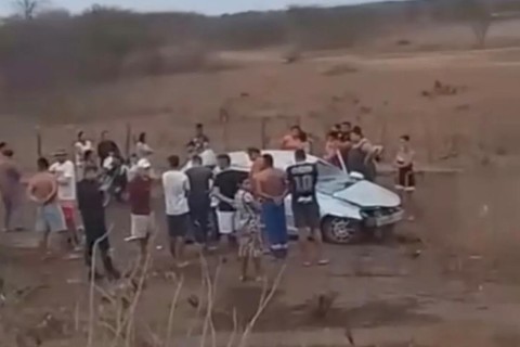 Grave acidente na curva do pau d’arco deixa um morto e dois feridos na estrada de Coreaú