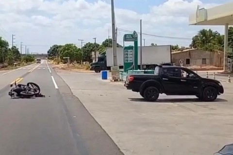 Acidente de trânsito na cidade de Iguatu-CE