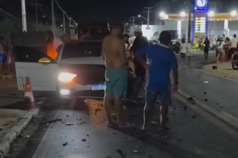 Grave acidente de trânsito na cidade de Crateús-CE
