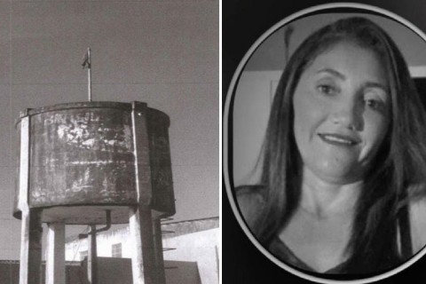 Comando Vermelho 'fincou' bandeira em caixa d'água após morte de ex-cozinheira da PM no Ceará