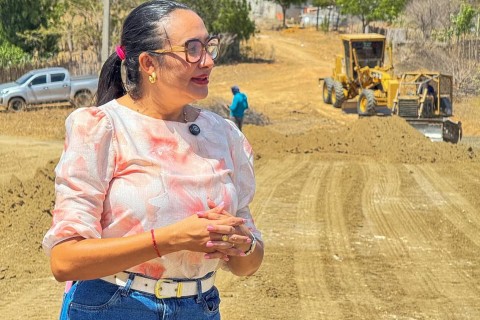Visita ao açude do sítio Manoel Lopes reforça compromisso com o abastecimento de água em Piquet Carneiro-CE