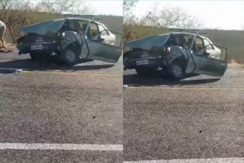 Acidente com vítima fatal na cidade de Solonópole no Ceará
