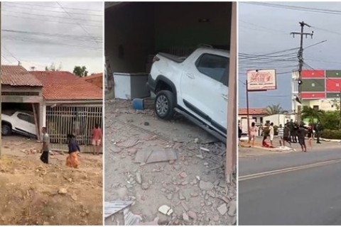 Motorista invade duas casas após atropelar e matar duas mulheres no interior do Ceará