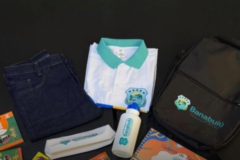 Banabuiú no Ceará vai distribuir fardamento e kit escolar gratuito para mais de 3 mil alunos