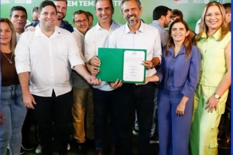 Quixadá-CE vai receber nova escola de tempo integral, ordem de serviço é assinada