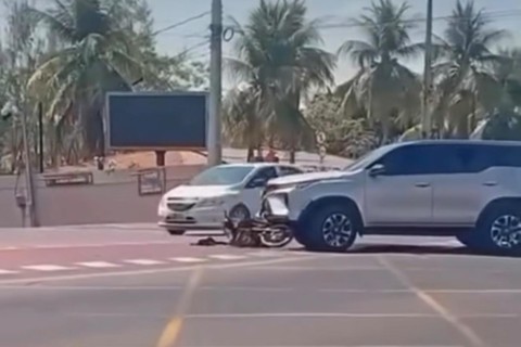 Cruzamento na avenida Leão Sampaio volta a registrar acidente após fim do semáforo em quatro tempos