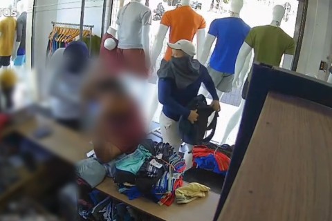 Três homens assaltam funcionários e roubam loja de roupas em Fortaleza-CE
