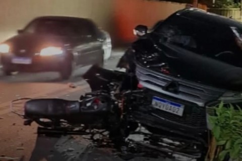 Acidente com vítima fatal é registrado na Avenida Pedro Felício Cavalcante, no Crato