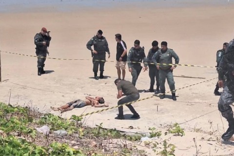 Achado de cadáver na Barra do Ceará