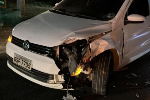 Acidente de trânsito na cidade de Mombaça-CE