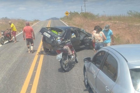 Homem morre em acidente na CE-473 entre Quixeramobim e Nenelândia