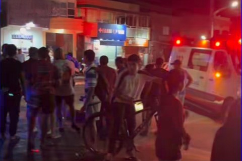 Acidente de trânsito é registrado na avenida voluntários da pátria no bairro Bailarina em Acaraú