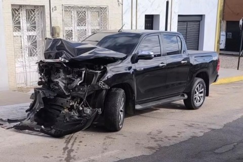 Acidente de trânsito na cidade de Acopiara-CE