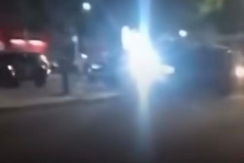 Fortaleza-CE: Motorista colide em moto e derruba poste ao andar na contramão